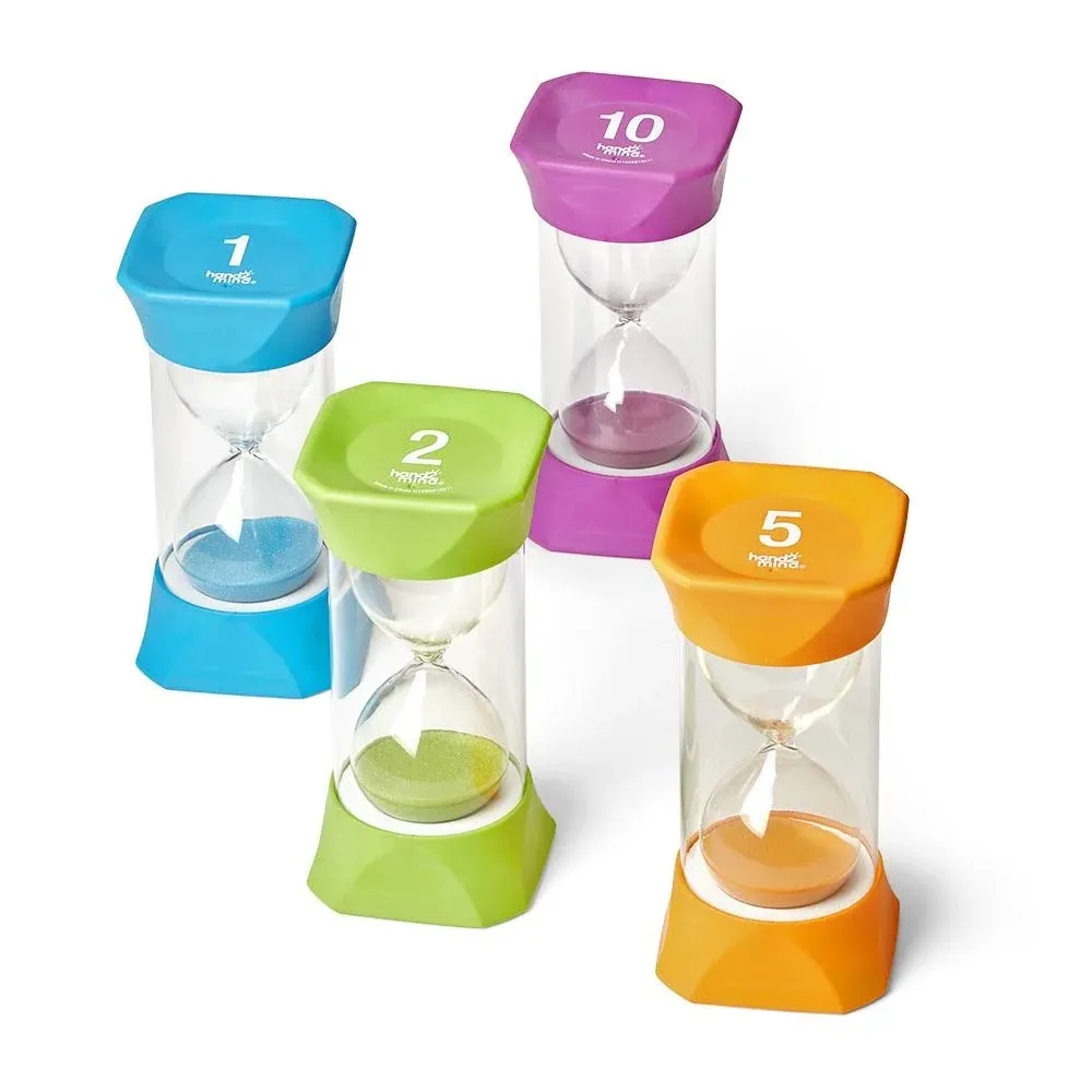 Hand2Mind Jumbo Sand Timer Set