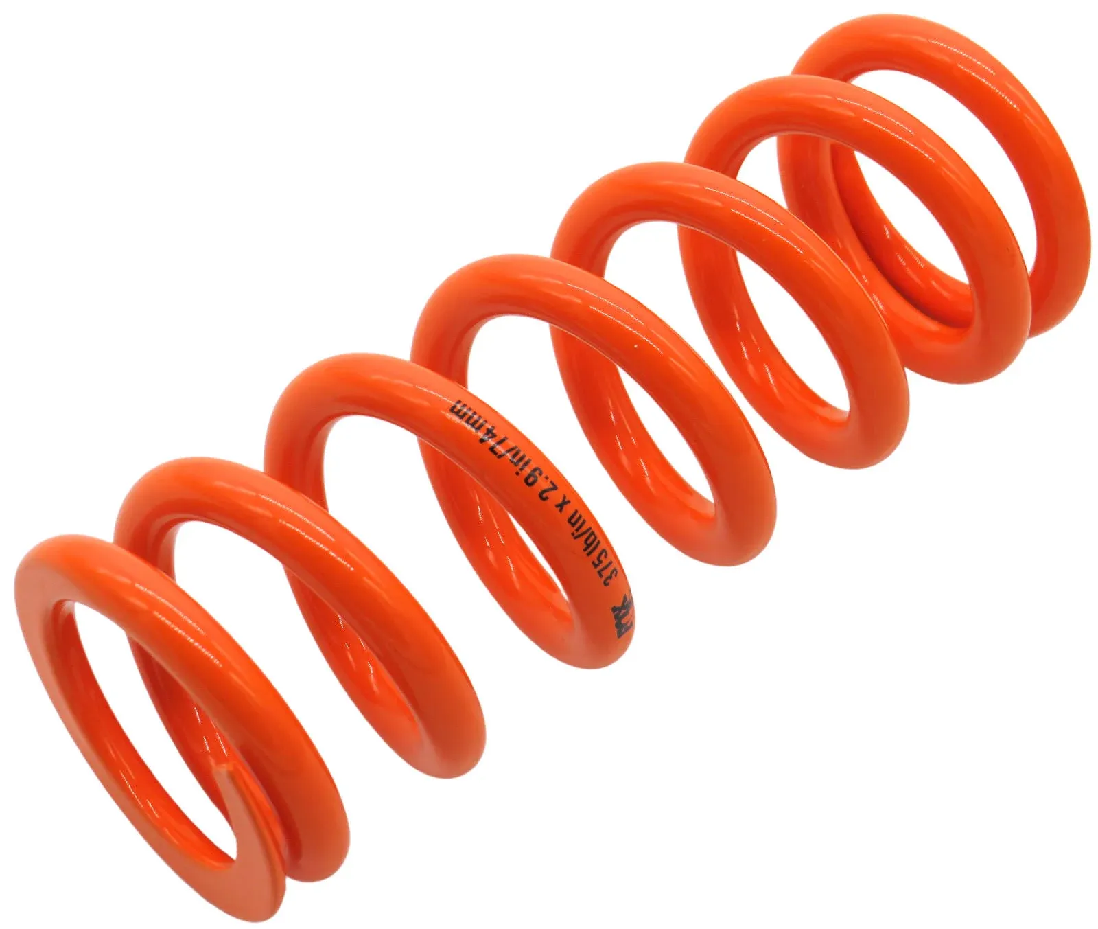 Fox SLS Coil Rear Shock Spring 225lbs x 3.5 Stroke Orange