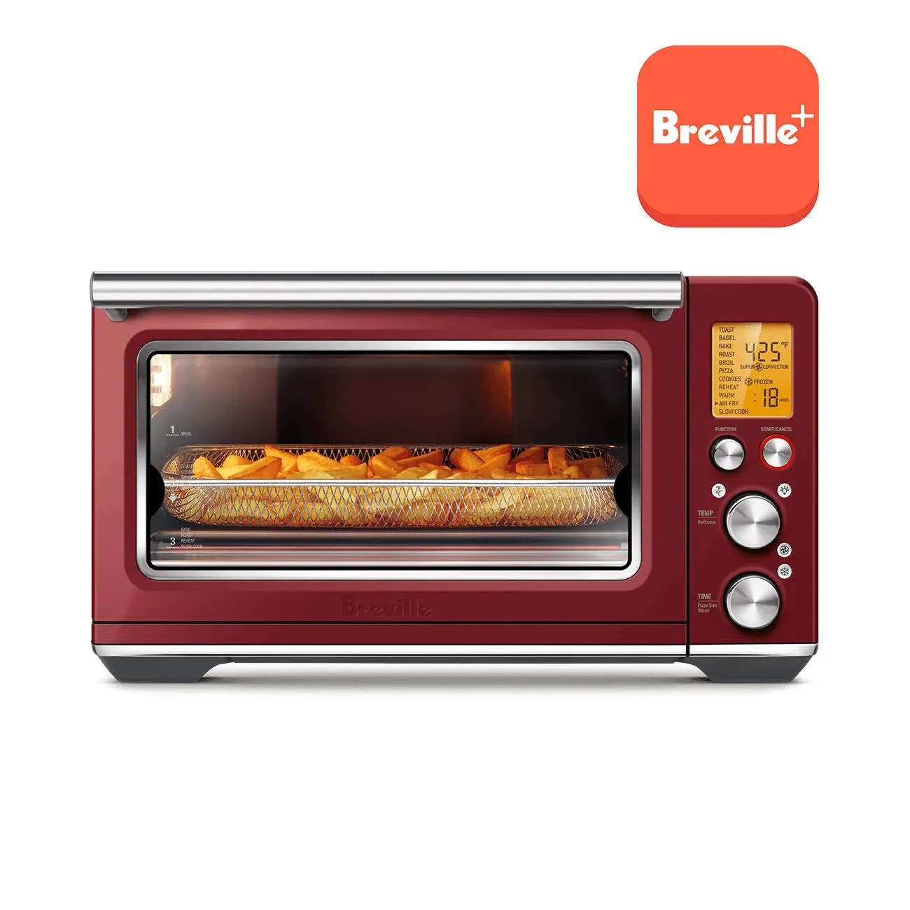 Breville Smart Oven Air Fryer - Red Velvet