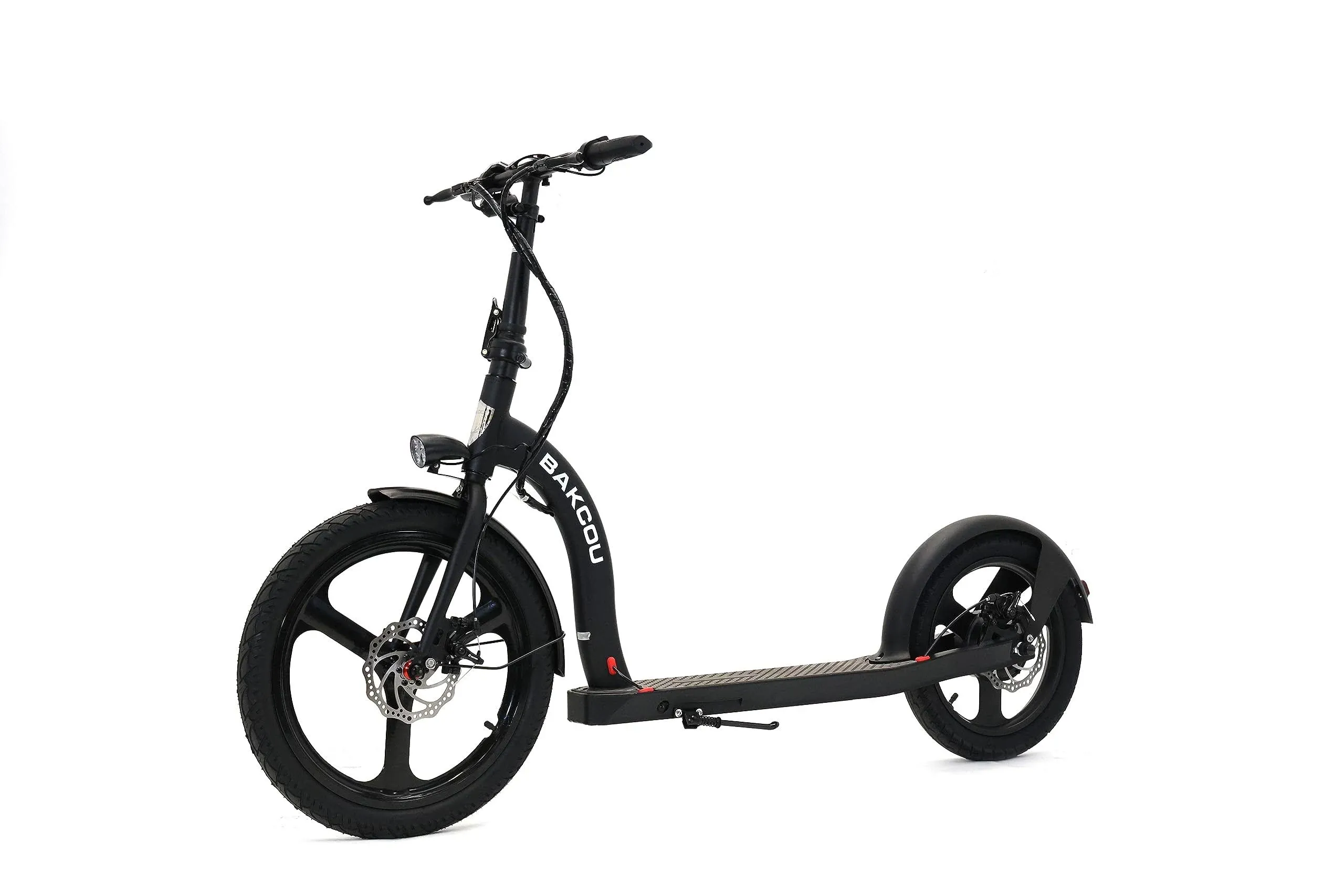 Bakcou Badger Electric Scooter - Matte Black