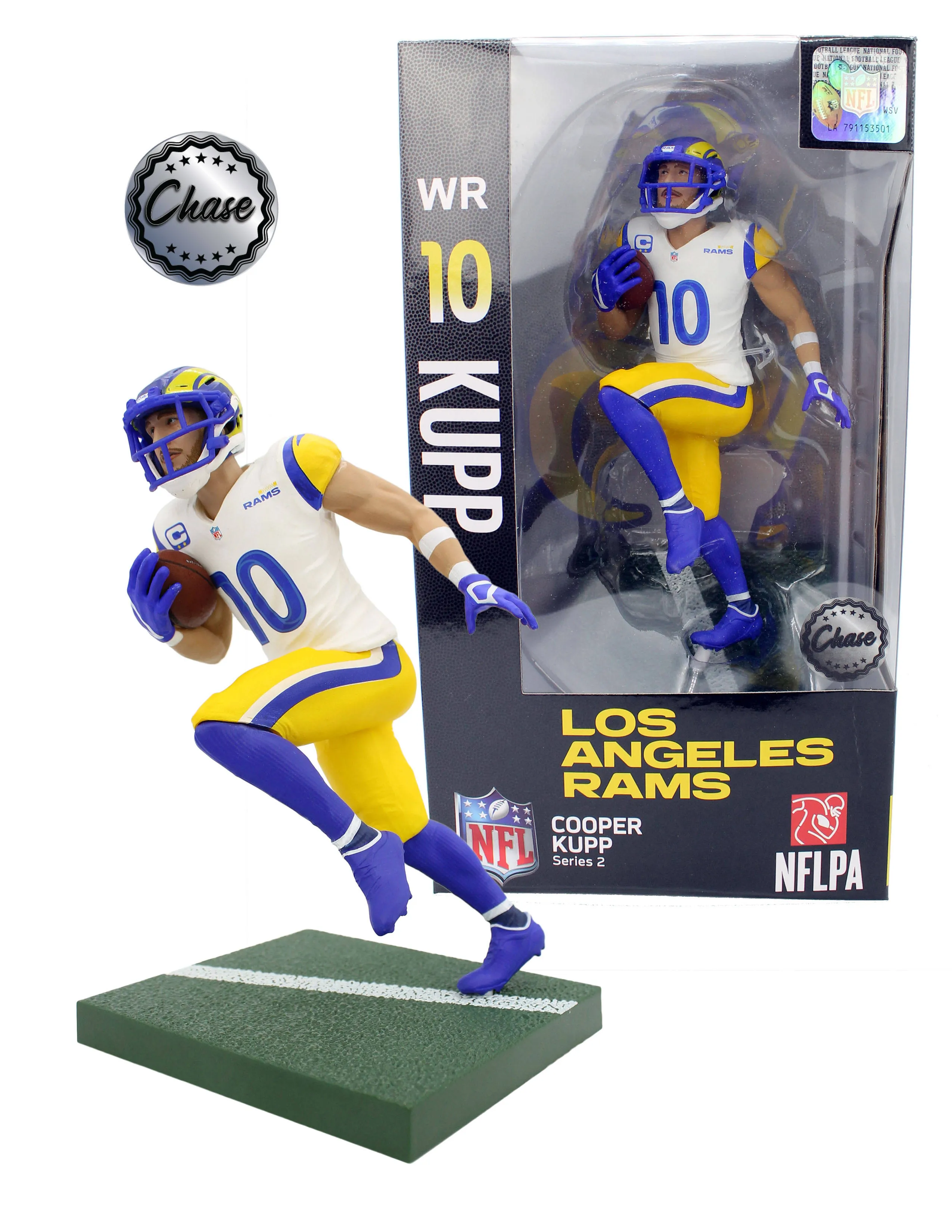 Cooper Kupp (Los Angeles Rams) Exclusive Imports Dragon NFL 6&#034; CHASE Figure