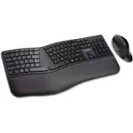 Kensington Pro Fit Ergonomic Wireless Keyboard and Mouse - Black (K75406US)