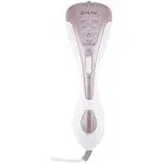 Salav Handheld Clothes Steamer + Iron 2-in-1, 2 Steam Settings, for Both Vertical & Horizontal Garment Handling, Ceramic Coated Metal Steam Panel,