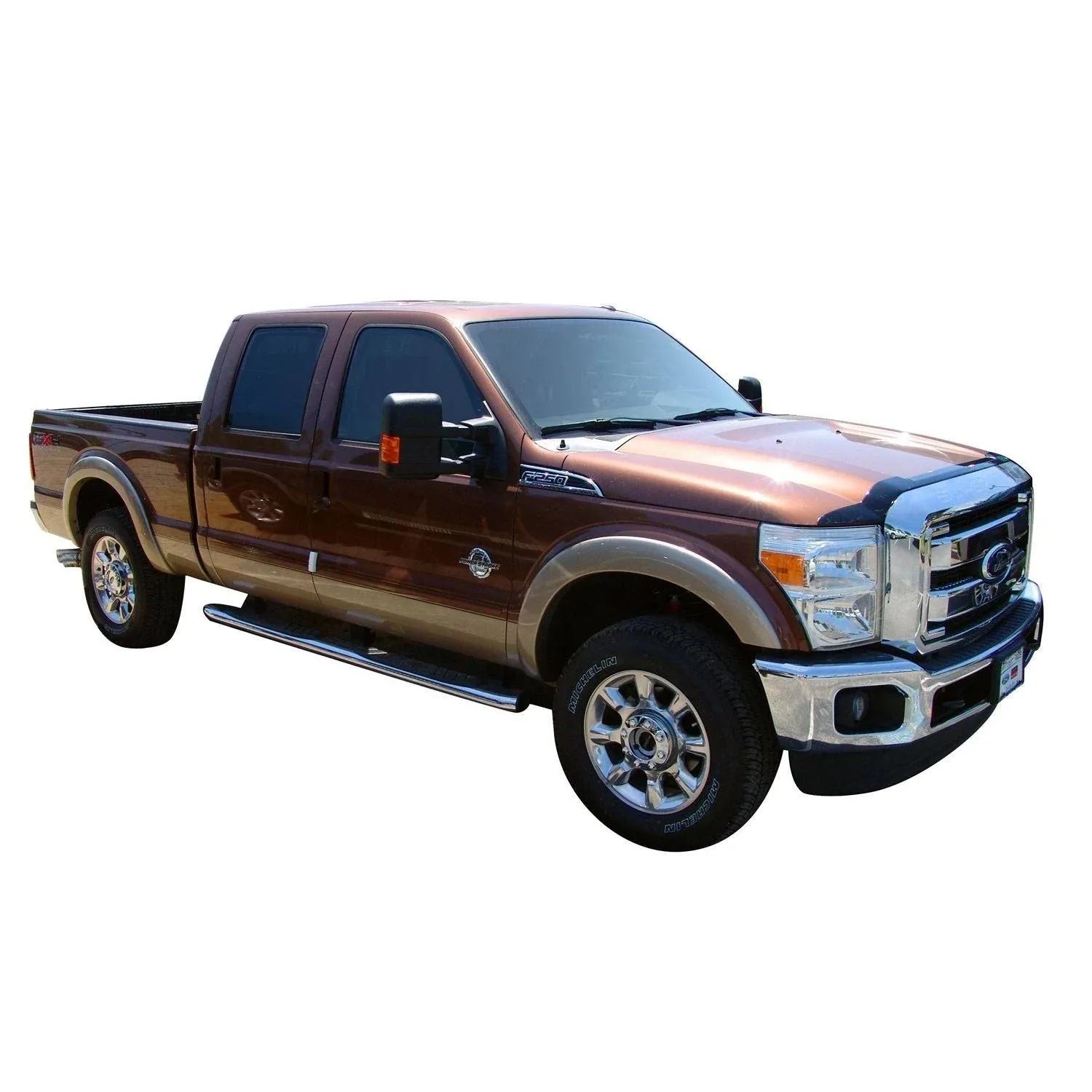 Auto Ventshade [AVS] Aeroskin / Hood Protector | Fits 2011 - 2016 Ford F-250, F-350, 1 pc. | Smoke - 322022