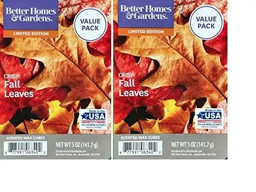 Better Homes and Gardens Crisp Fall Leaves Wax Cubes - 4-Pack