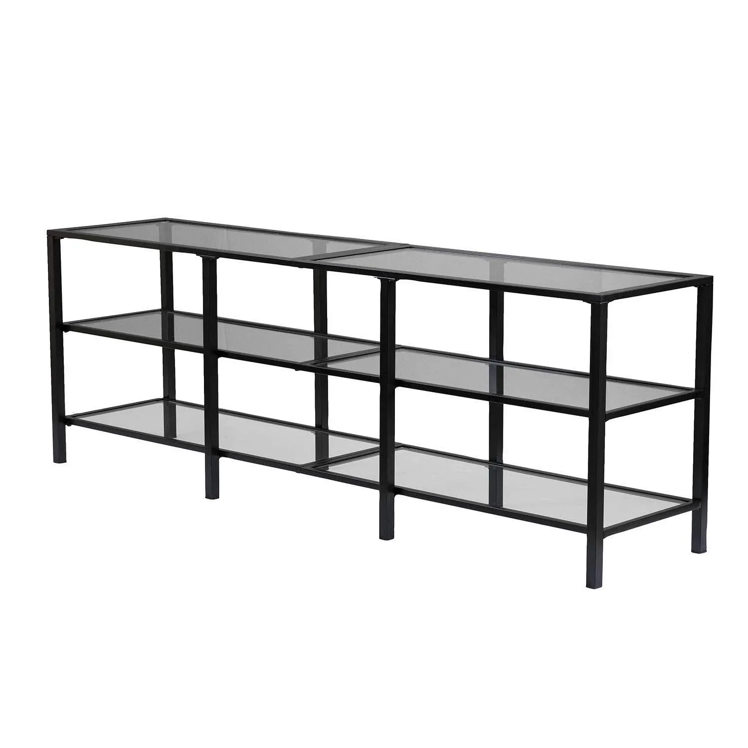 SEI Furniture Southern Enterprises Tyler TV Stand Black