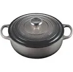 Le Creuset Enameled Cast Iron Signature Sauteuse Oven, 3.5 qt., Oyster