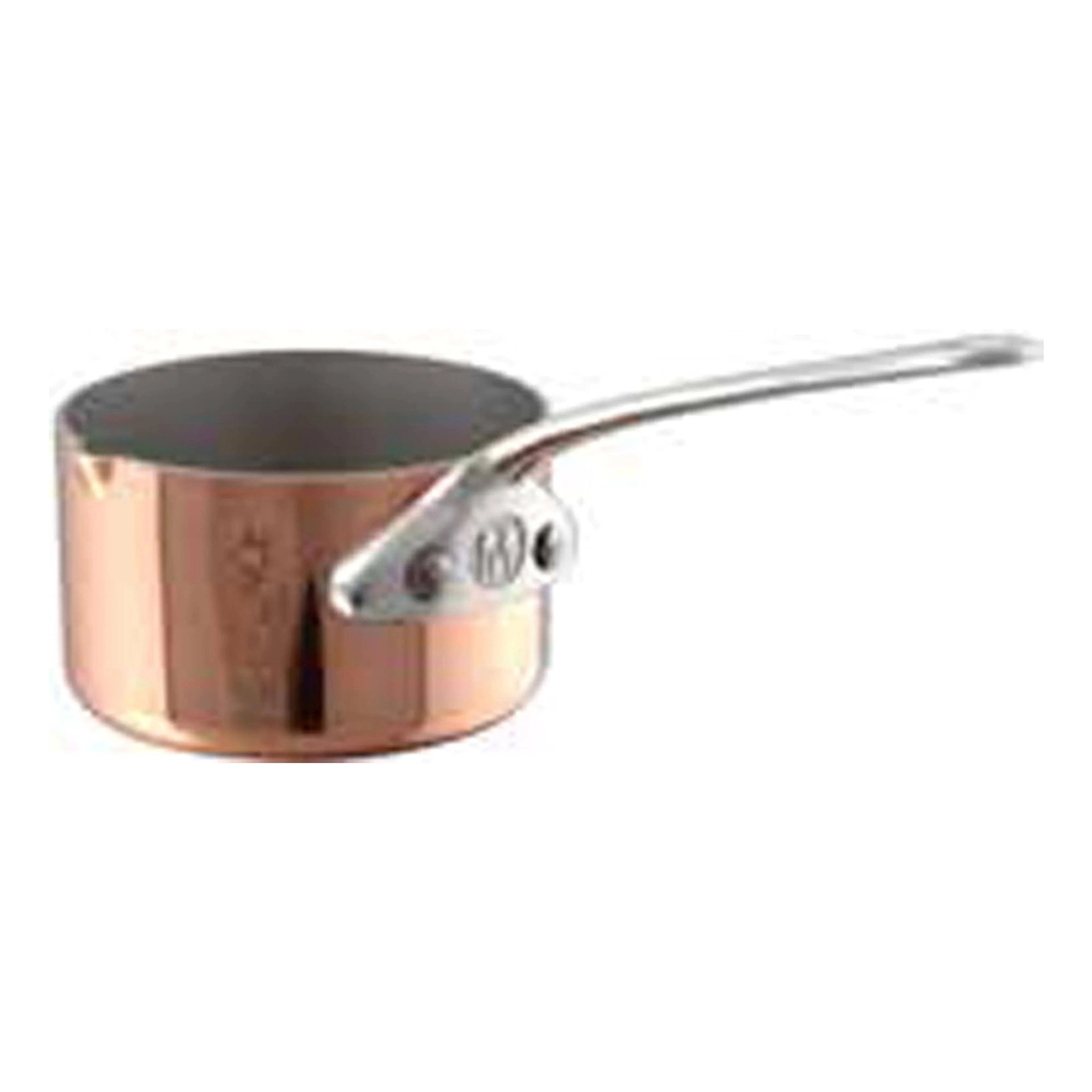 Mauviel M&#039;Minis Copper &amp; Stainless Steel Mini Sauce Pan. 2-In