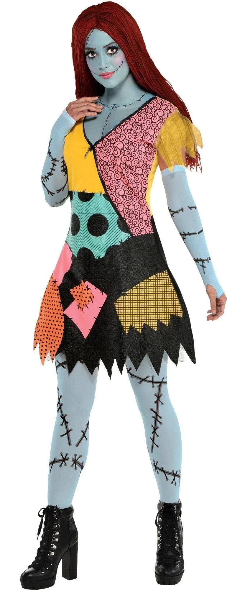 Adult Deluxe Sally Costume - The Nightmare Before Christmas