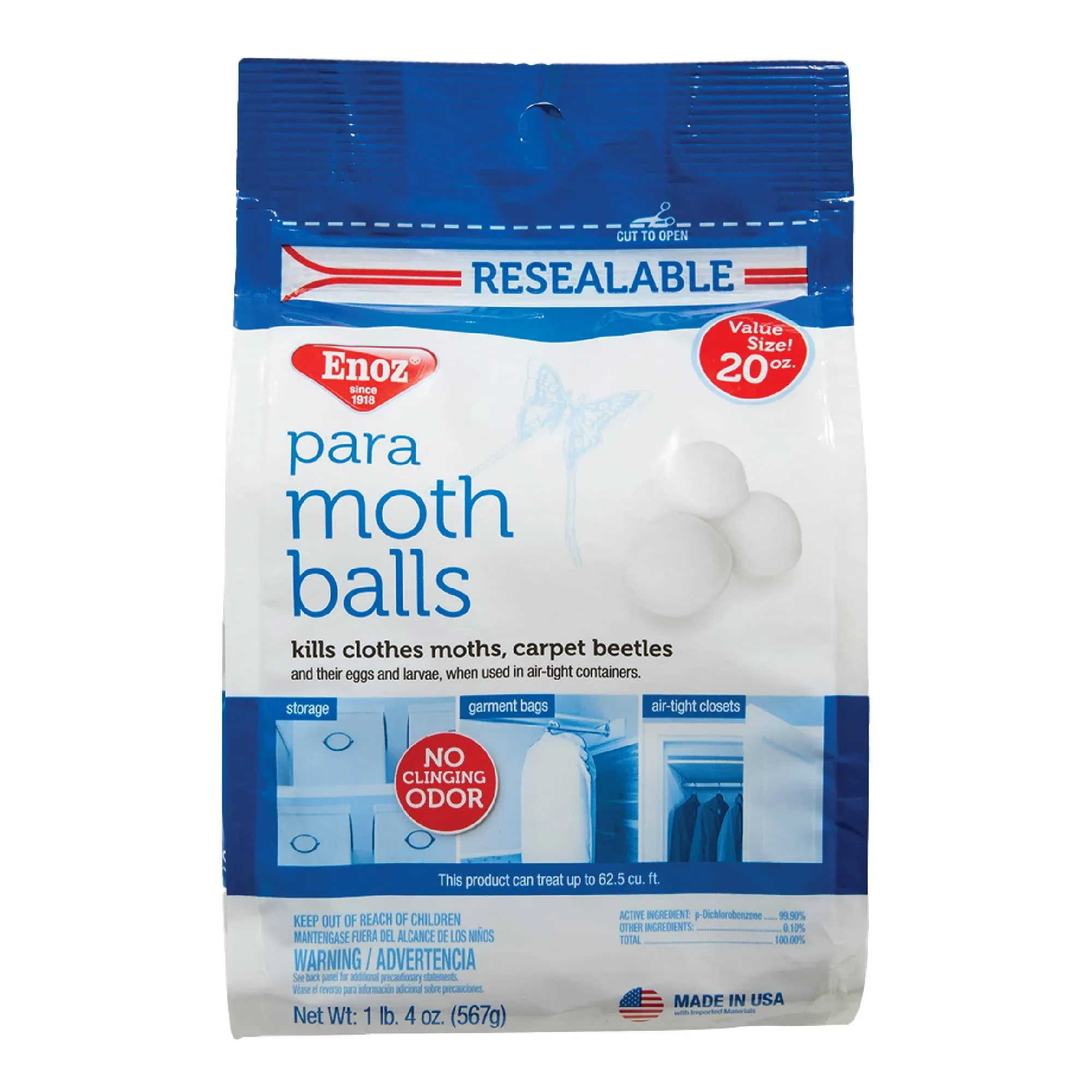 Enoz Moth Balls Para