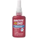 Loctite 243 Threadlocker Medium Strength