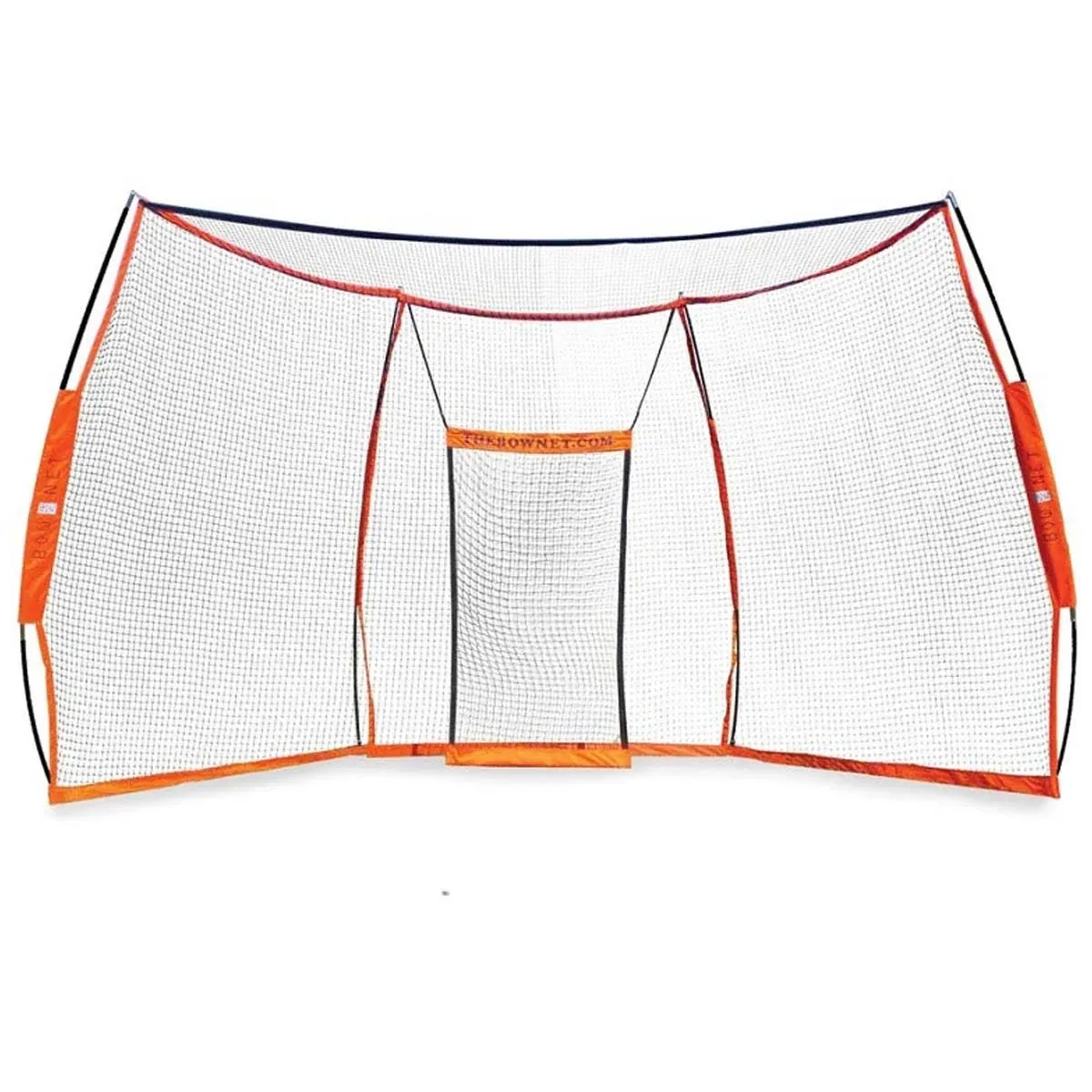 Bownet 9.6 x 17.6 Inch Portable Pop Up Tool Free Backstop Net (Used)