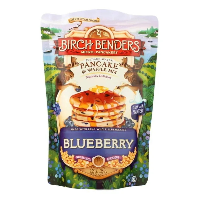 Birch Benders Blueberry Pancake & Waffle Mix,14 oz