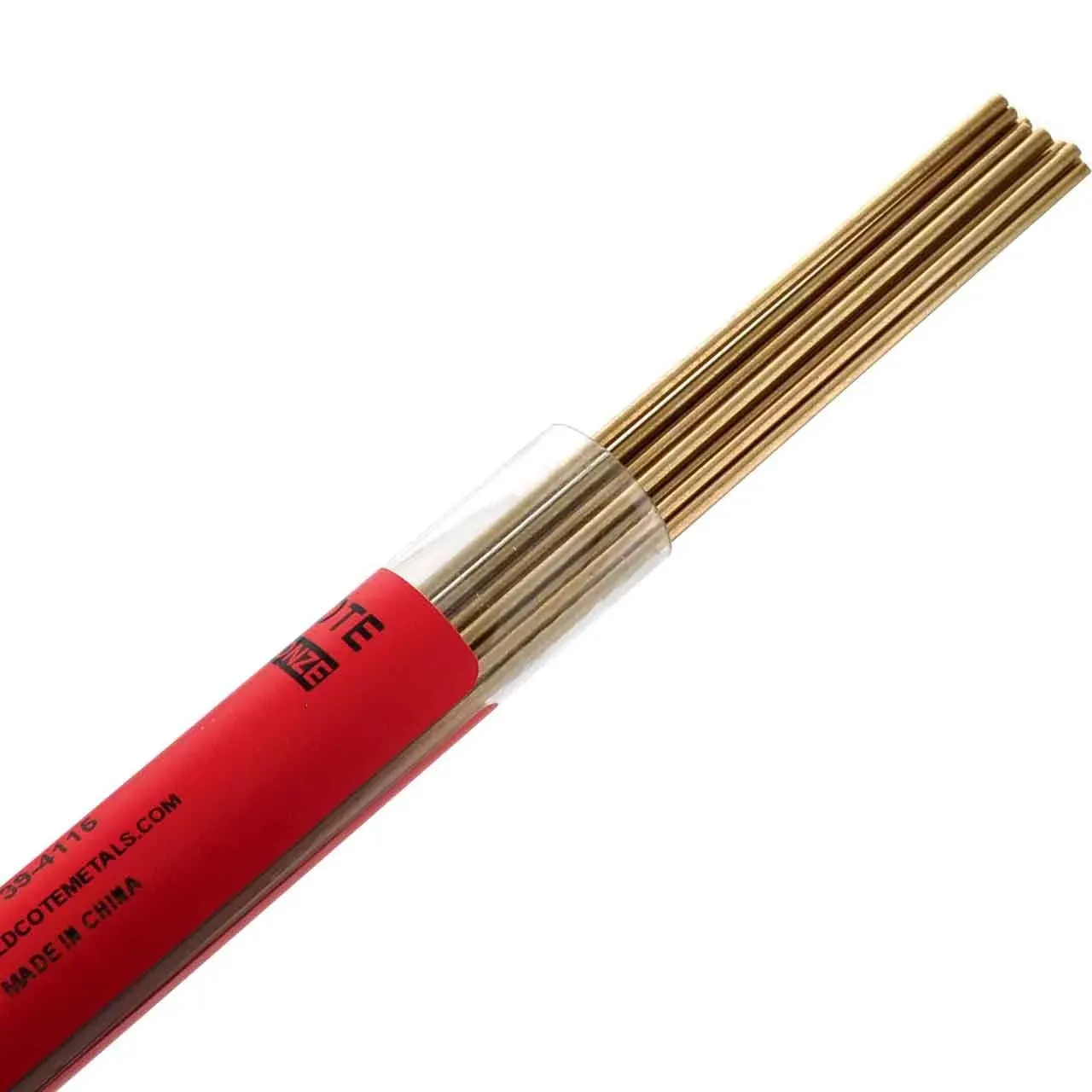 Weldcote Metals Silicon Bronze 1/8" x 36" Rod 1 lb.