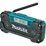 Makita RM02 12V Max CXT Cordless Lithium-Ion Compact Job Site Radio (Tool Only)