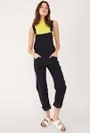 Free People Ziggy Denim Overalls - S / Mineral Black