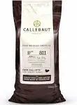 Callebaut 811 Dark Chocolate Callets 54.5% 22 lbs