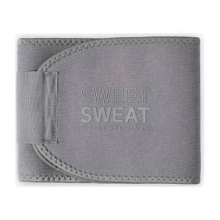 Sweet Sweat Waist Trimmer, by Sports Research - Matte Gray - XL