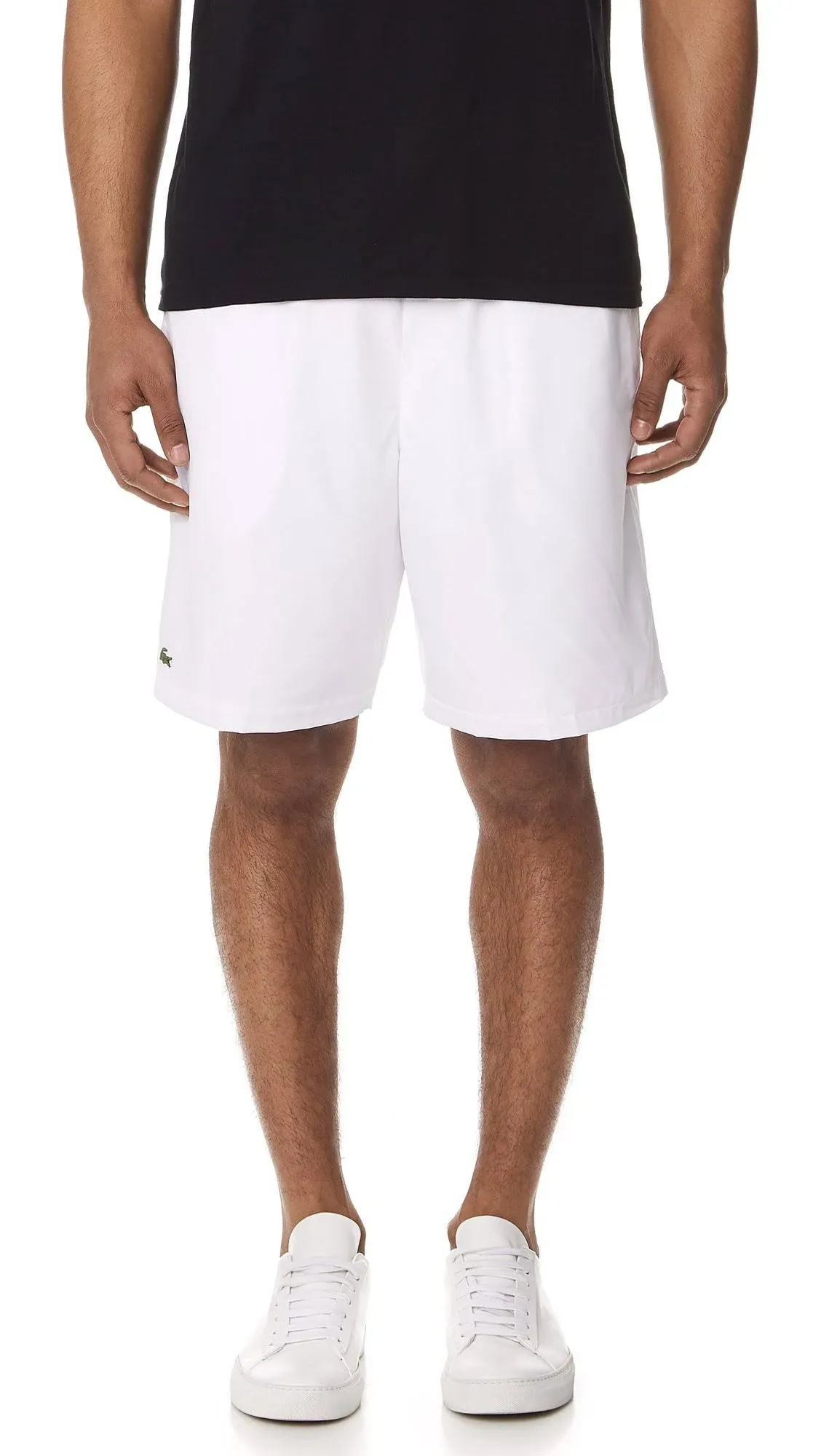 Lacoste Sport Lined Tennis Shorts (Navy Blue) Men's Shorts