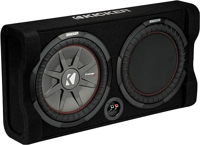 KICKER 47TRTP122 Down-Firing 12" CompRT 2-Ohm Enclosure