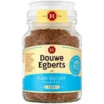 Douwe Egberts Pure Decaffeinated Medium Roast Coffee (95g) - Pack of 2