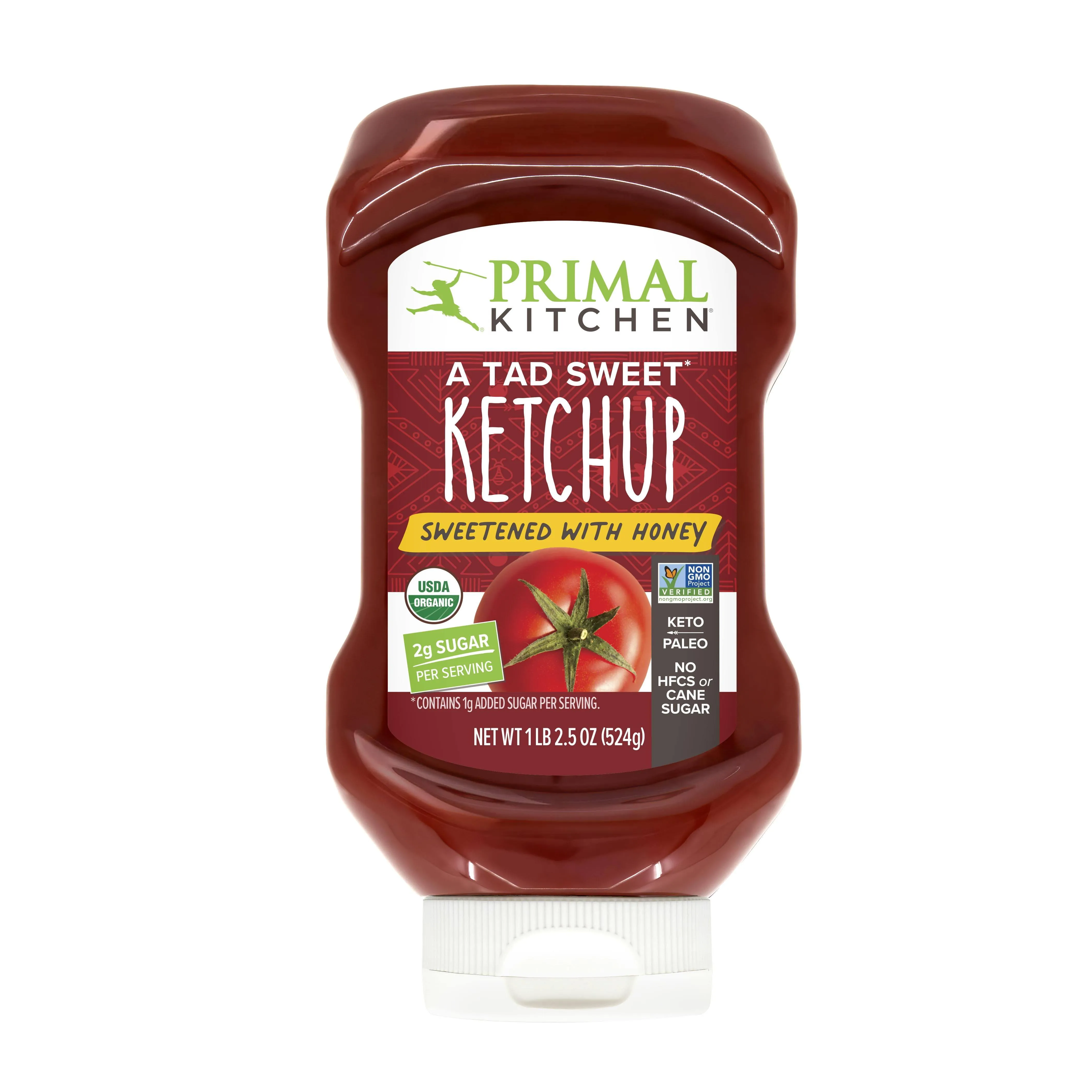 Primal Kitchen A Tad Sweet Ketchup Sweetened with Honey