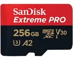 SanDisk Extreme Pro UHS Card microSDXC