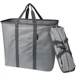 CleverMade Collapsible Laundry Caddy Grey | Charcoal / 2