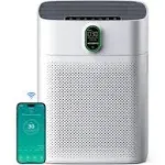 MORENTO Smart Air Purifier for home Large Rooms up to 1076 ft², Wi-Fi and A