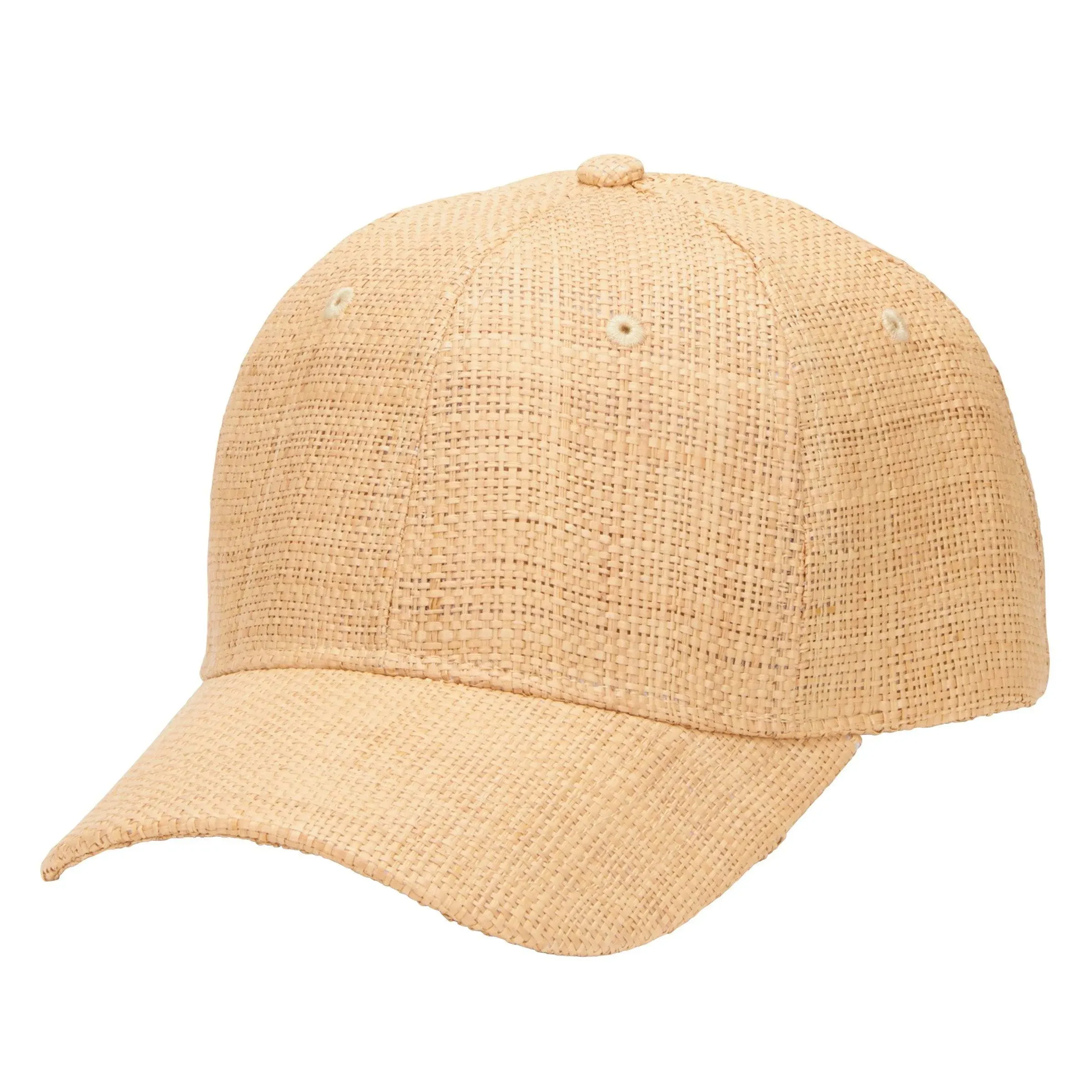 San Diego Hat Company Women's Woven Raffia Ball Cap