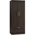 Sauder HomePlus 29'' Wardrobe Cabinet, Dakota Oak, 71.13" x 29" x 21"