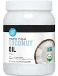 Amazon Fresh, Organic Virgin Coconut Oil, 15 Fl Oz (Previously Happy Belly, Packaging May Vary)