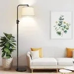 Dimmable Floor Lamp with 1000 Lumens LED Edison Bulb Included