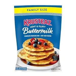 Krusteaz, Pancake Mix, Buttermilk 5 Lb (Packaging May Vary)