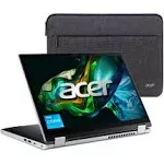 Acer Aspire 3 Spin 14 A3SP14-31PT-38YA 2-in-1 Core i3-N305 256GB SSD 8GB 14" Touchscreen IPS Win S Pure Silver